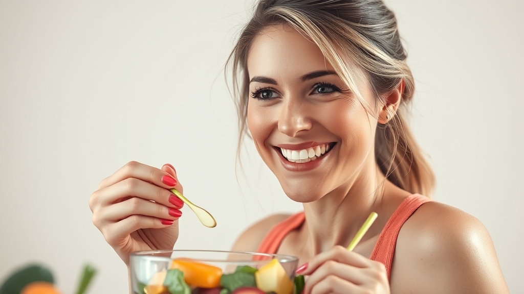 다이어트 효과, 이렇게 높여봐요 (realistic 스타일)