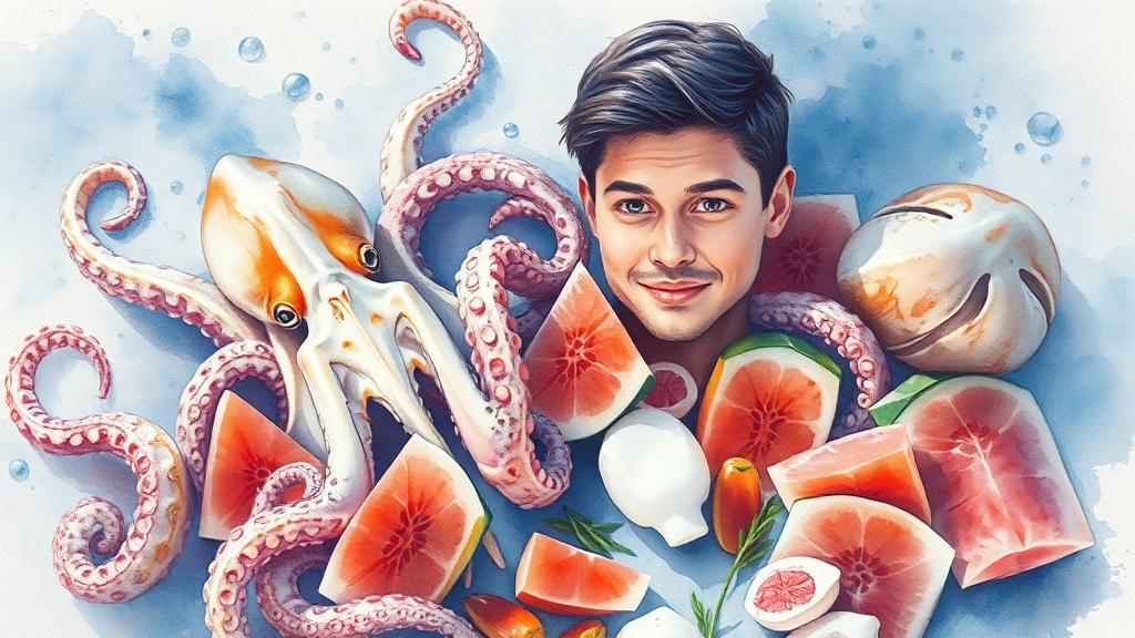 타우린, 얼마나 섭취해야 할까? (watercolor 스타일)