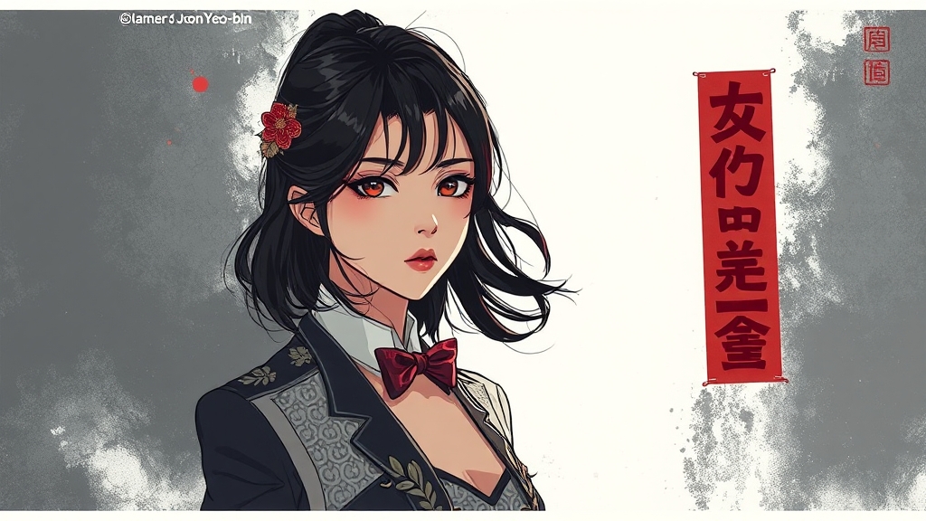 주요 등장인물 소개 (illustration 스타일)