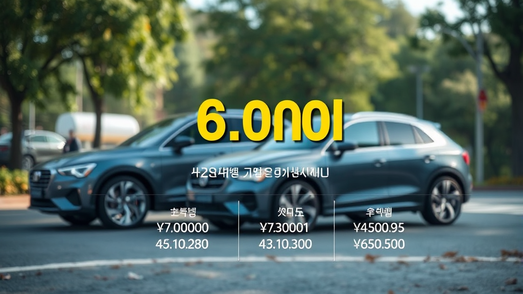 얼마나 받을 수 있을까? 조기폐차 지원금 상세 안내 (realistic 스타일)