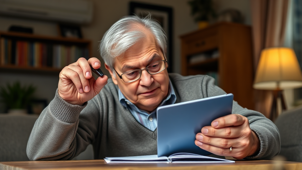 실업크레딧 미납 불이익 (realistic 스타일)