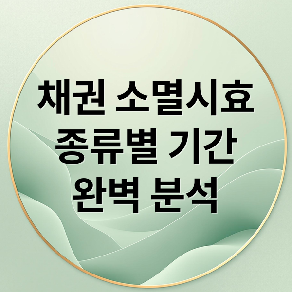 채권 소멸시효 분석 가이드 이미지