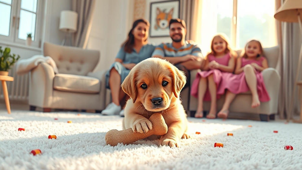 환경 개선 & 긍정적 강화 훈련 (illustration 스타일)