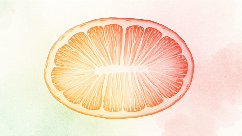 히카마 영양 성분 & 특징 (watercolor 스타일)