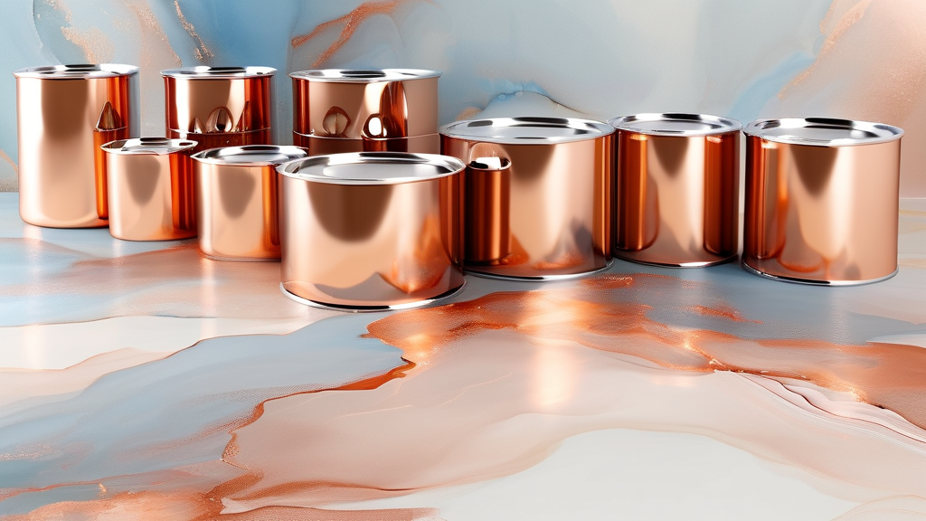 구리 관련주 투자 전략 및 전망 (watercolor 스타일)