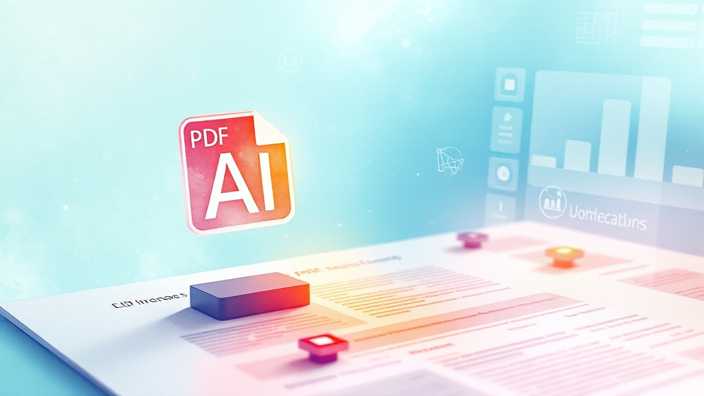 PDF 편집 프로그램, 왜 필요할까? (watercolor 스타일)