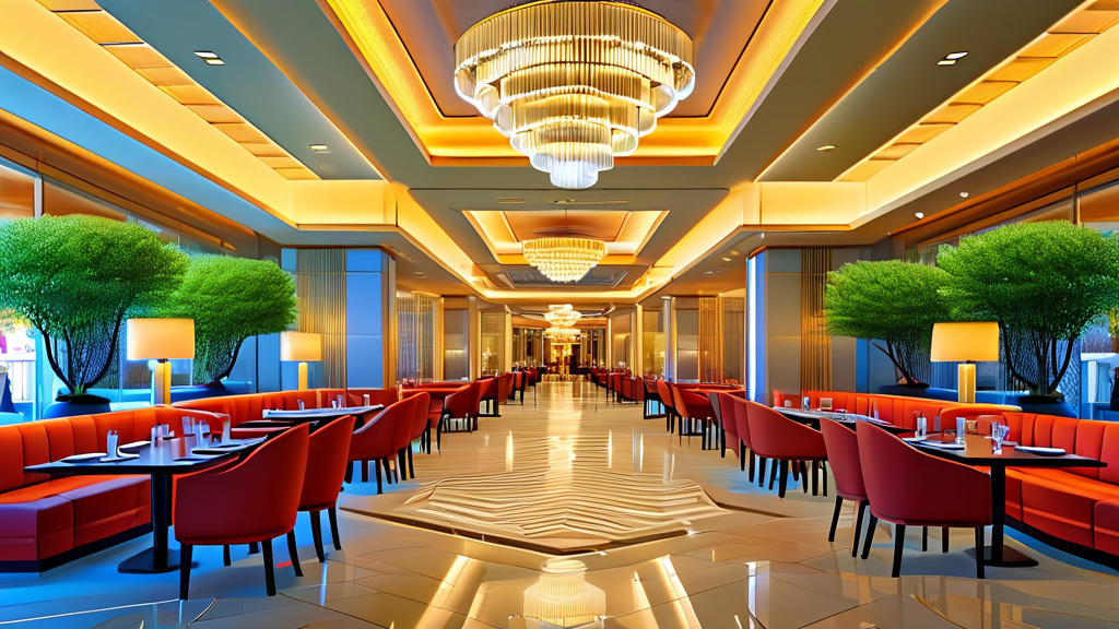 호텔 위치 및 주변 환경 상세 분석 (realistic 스타일)