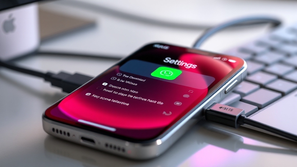 iOS 26 업데이트 방법 (realistic 스타일)