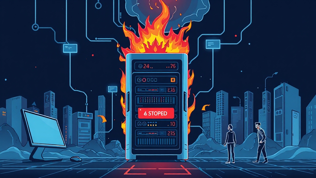 국자원 화재: 개요 및 영향 (illustration 스타일)