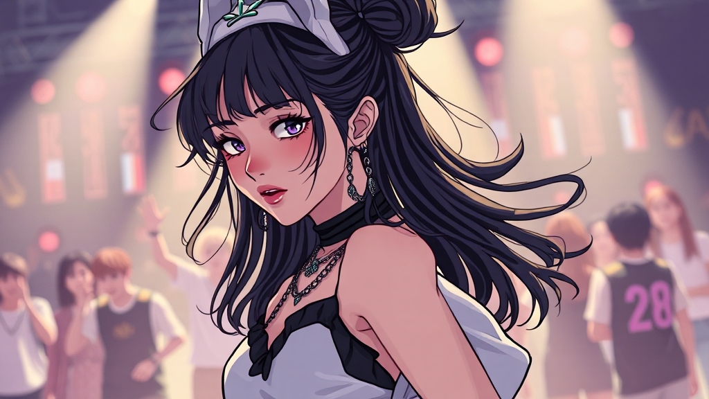 미션 및 경쟁 과정 (illustration 스타일)