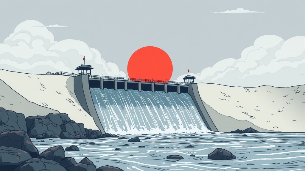 2025년 10월 댐 방류 개요 (illustration 스타일)