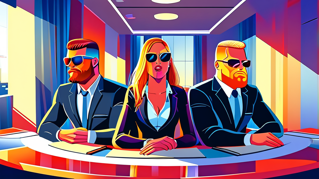 월드컵 중계권, 복잡했던 협상 과정 (cartoon 스타일)