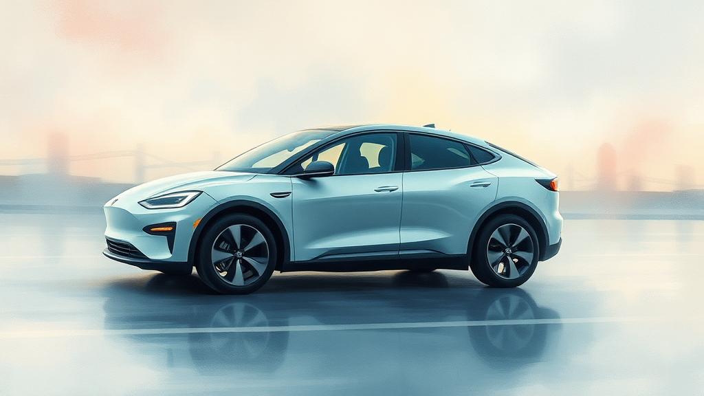 2026 전기차 보조금 변화 (watercolor 스타일)