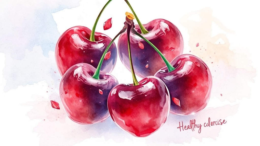 항산화 작용과 염증 완화 (watercolor 스타일)