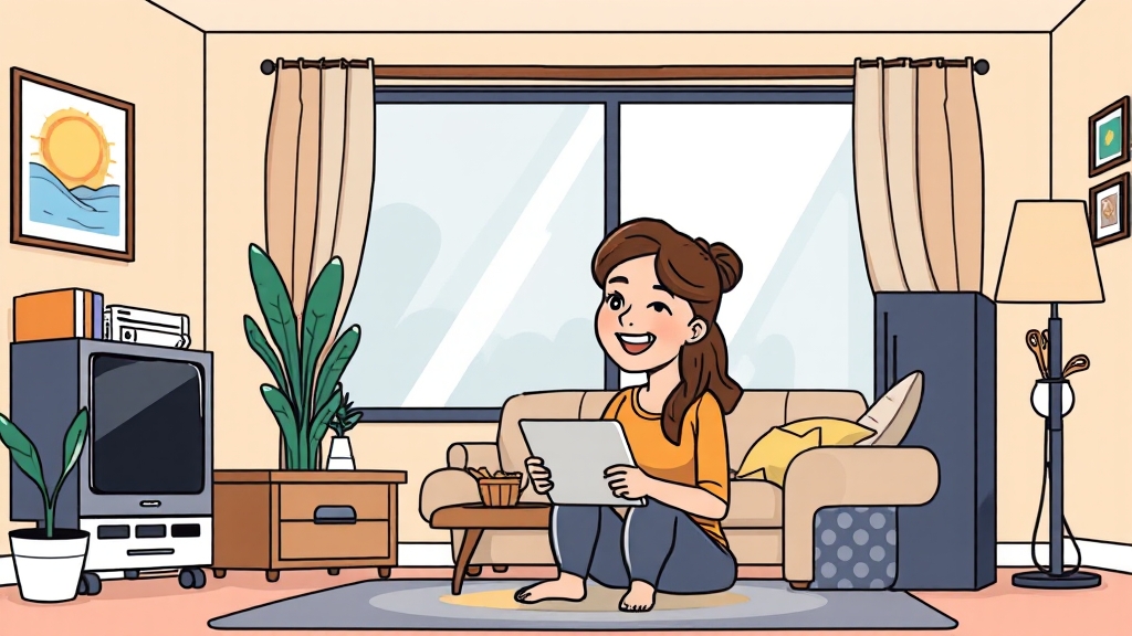 출장 서비스 예약 방법 (cartoon 스타일)