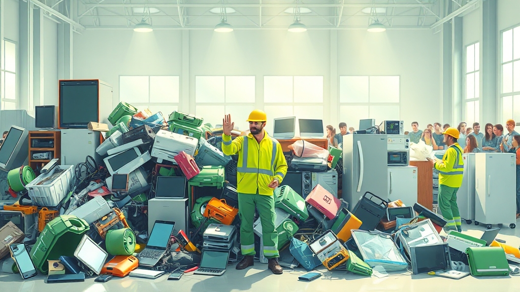 폐가전 처리, 궁금증을 해결해 드립니다! (FAQ) (illustration 스타일)