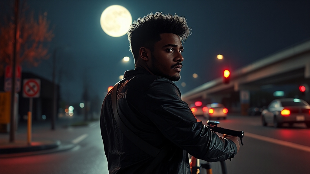 킥보드 사고 후 도주, 왜 문제? (realistic 스타일)