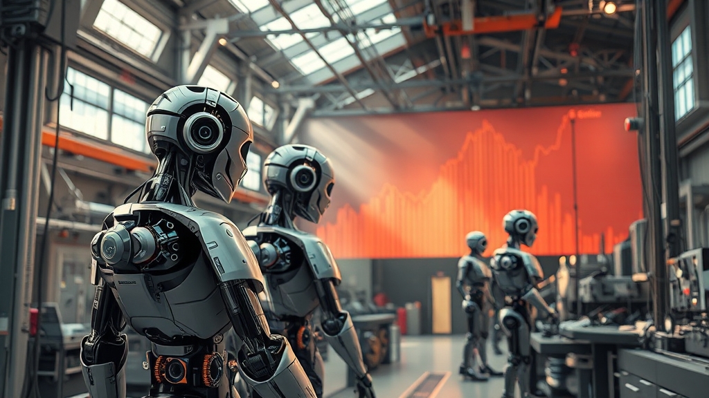 로봇 관련주 투자 분석 및 전망 (realistic 스타일)