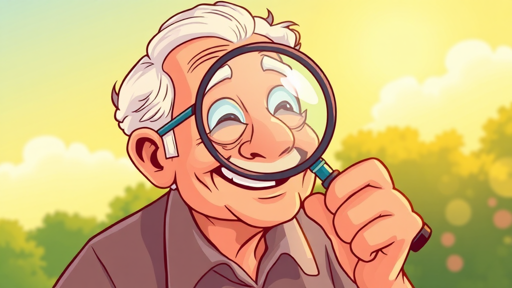 시니어 일자리란? (cartoon 스타일)