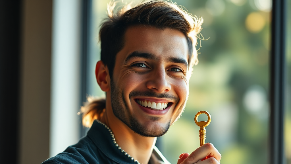 신용 점수 관리의 중요성 (realistic 스타일)