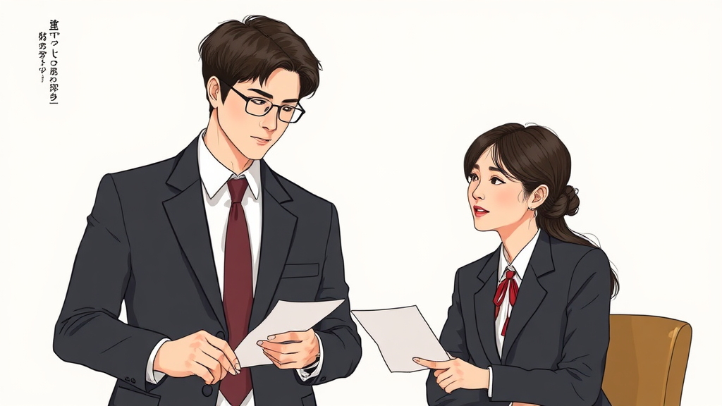 프로보노 드라마: 주요 등장인물 (illustration 스타일)