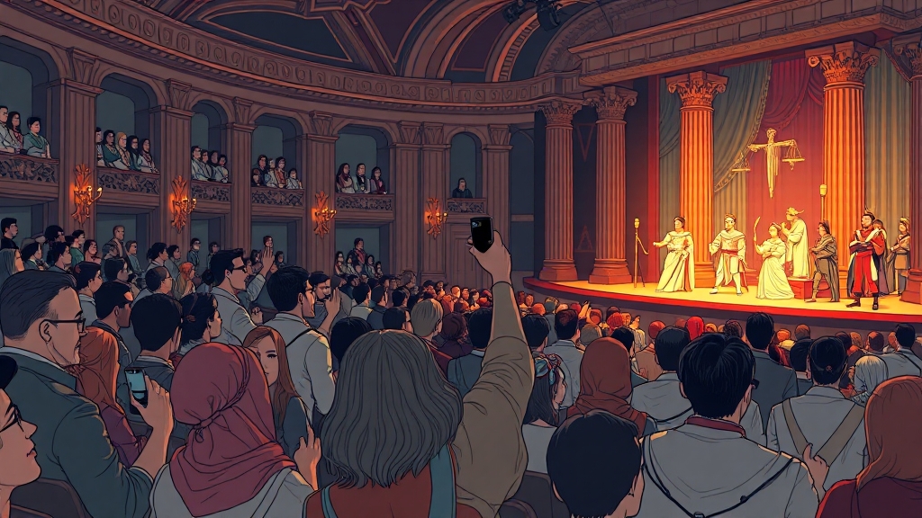 방청 후기 및 꿀팁 (illustration 스타일)