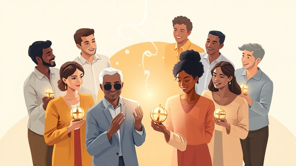 누가 이용할까? (illustration 스타일)