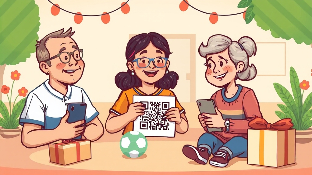 상품권 사용의 어려움 및 개선점 (cartoon 스타일)