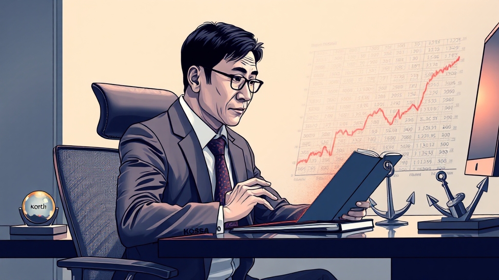 투자 전략, 어떻게 세워야 할까요? (illustration 스타일)