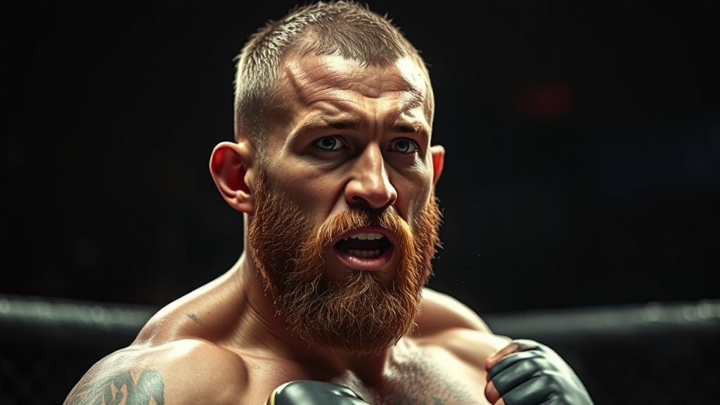 UFC 미들급 판도 속 휘태커 위치 (realistic 스타일)