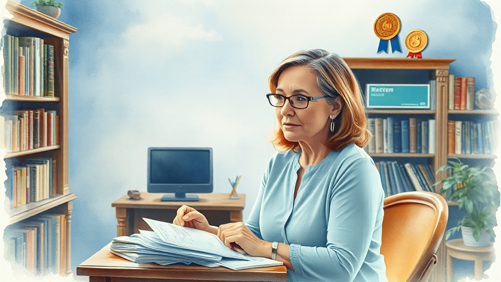 공과금 및 통신비 관리 (watercolor 스타일)