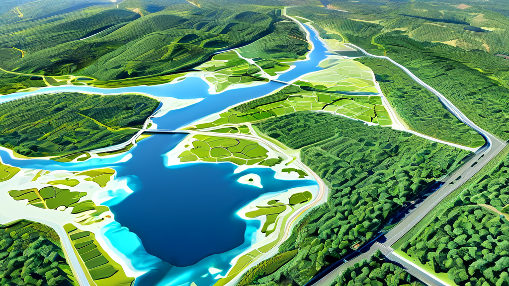 토지이용계획확인원: 무엇을 확인해야 할까? (realistic 스타일)