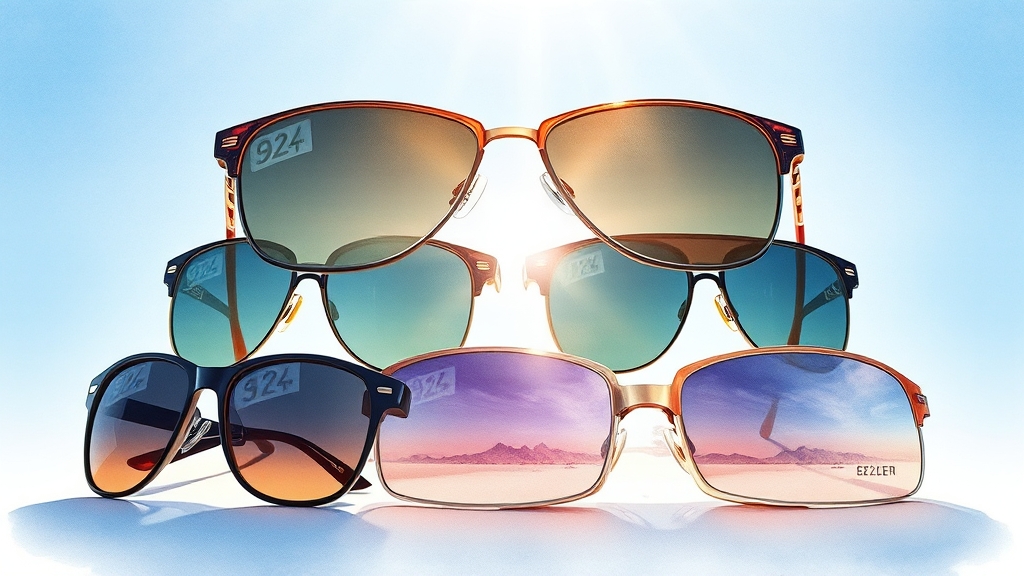 렌즈 종류별 특징 비교 (watercolor 스타일)