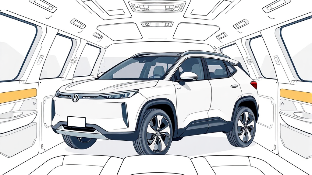 EV5, 어떤 차인가? (illustration 스타일)