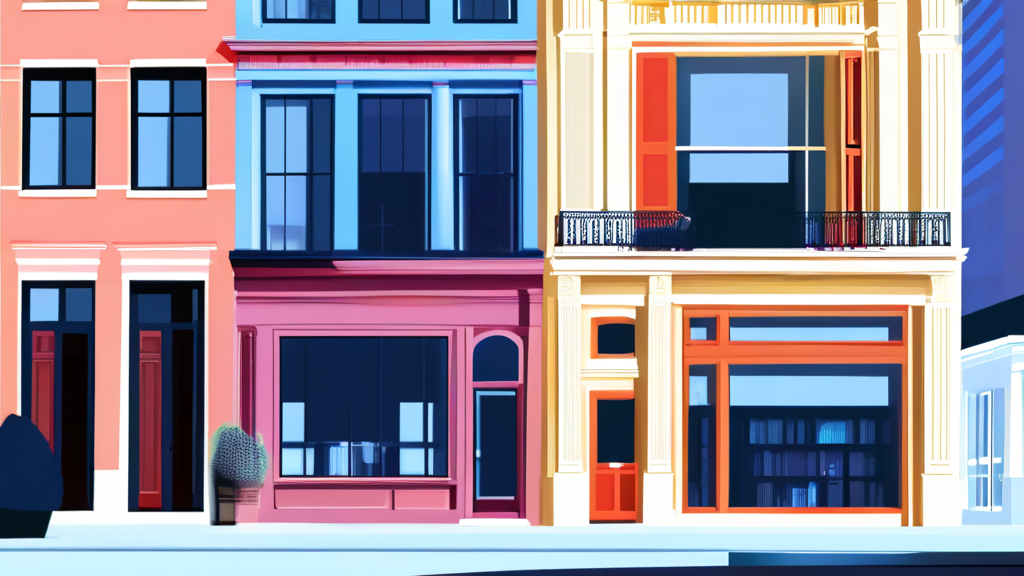 금리, 한도, 소득 기준: 어떤 차이가 있을까? (illustration 스타일)