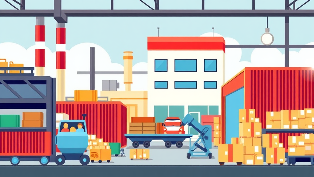 멕시코 생산 거점 전략 분석 (cartoon 스타일)