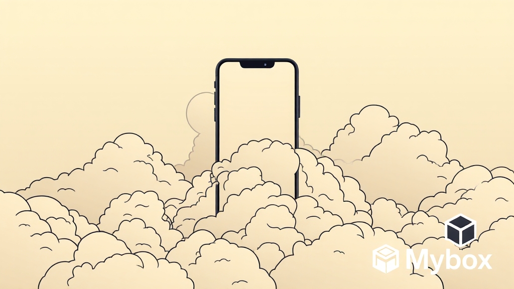 용량 및 요금제 안내 (illustration 스타일)