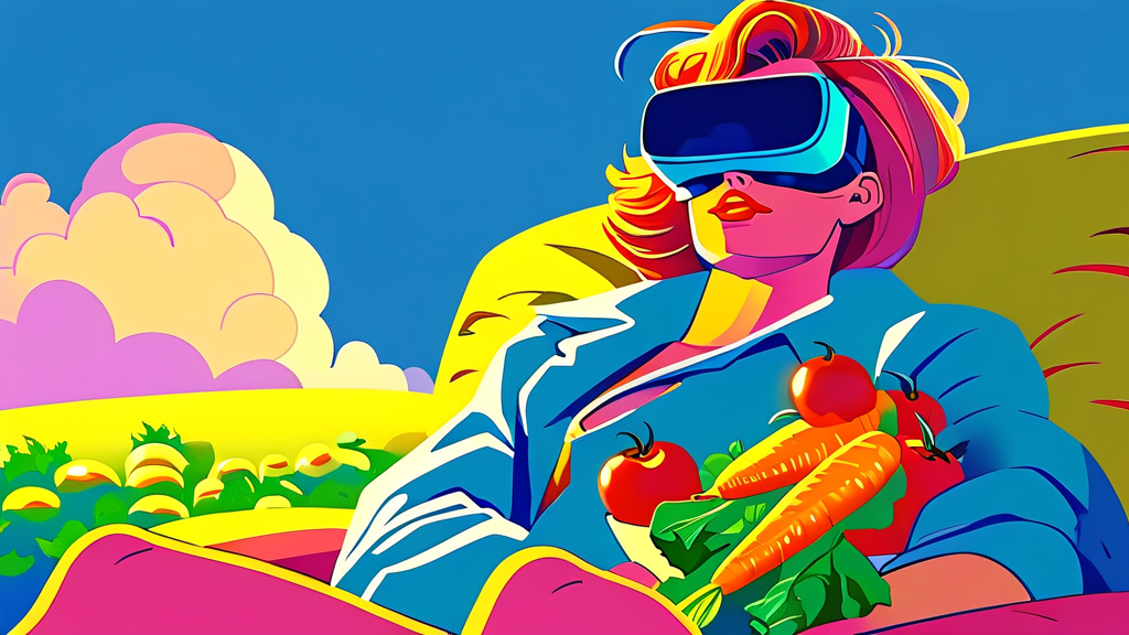 눈 건강 개선을 위한 생활 습관 변화 (cartoon 스타일)