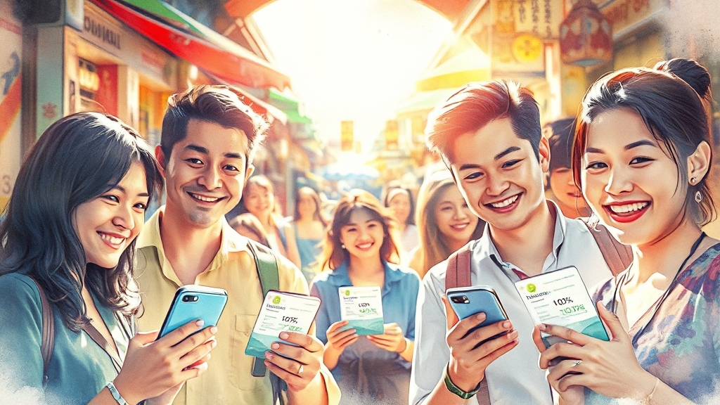 디지털 온누리상품권 개요 (watercolor 스타일)