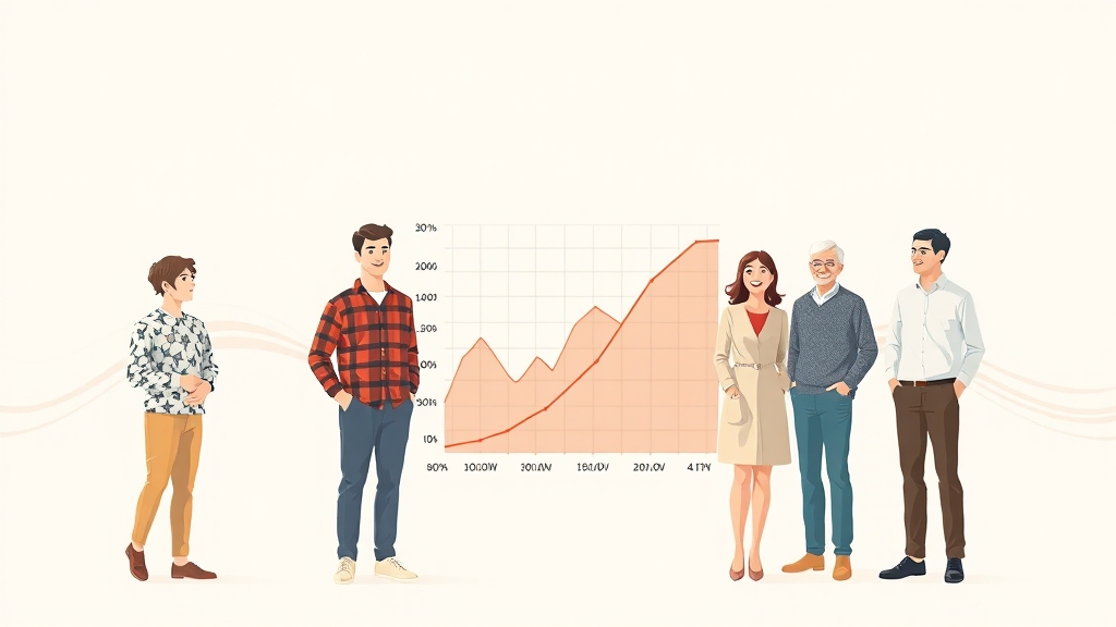 연령별·성별 비교 분석 (illustration 스타일)