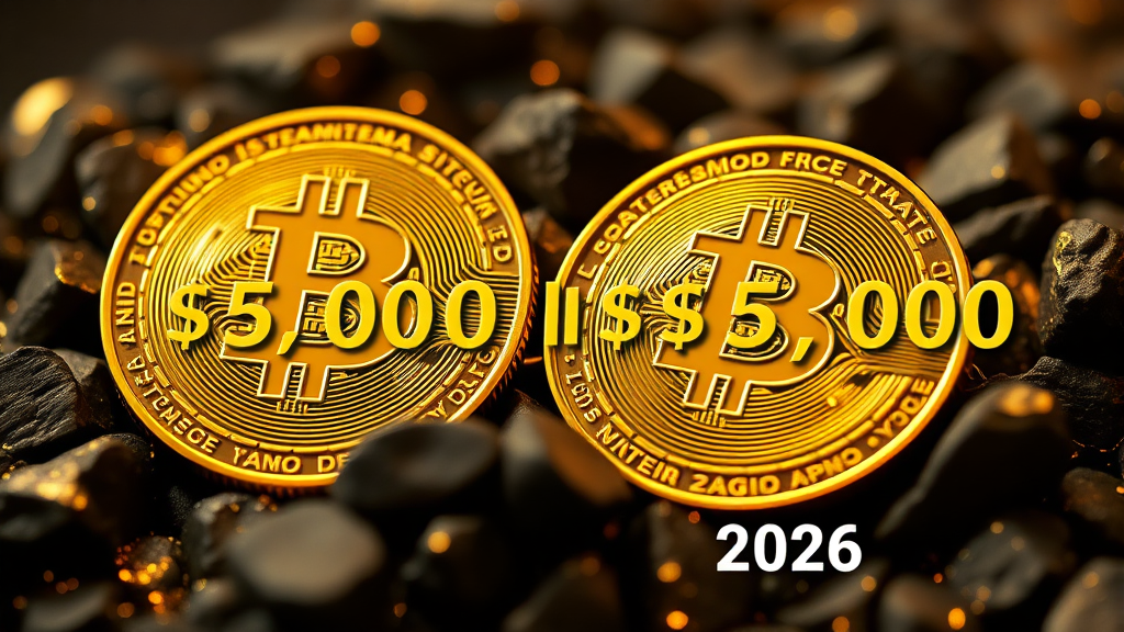 2026년 비트코인 투자 전략: 강세와 약세 시나리오 (realistic 스타일)