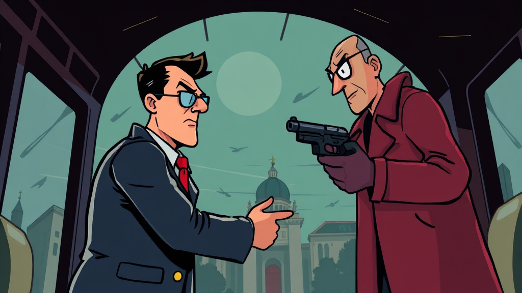 베를린 세계관과의 연결: ‘휴민트’와 ‘베를린’의 관계 (cartoon 스타일)