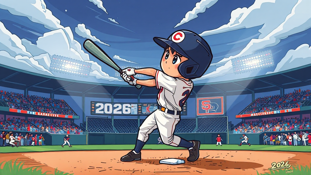 김현수의 선택, KBO리그 판도를 어떻게 바꿀까? (cartoon 스타일)