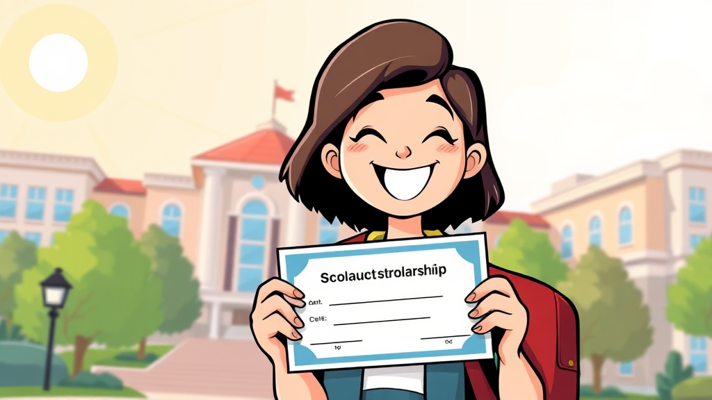 국가장학금, 왜 중요할까? (cartoon 스타일)