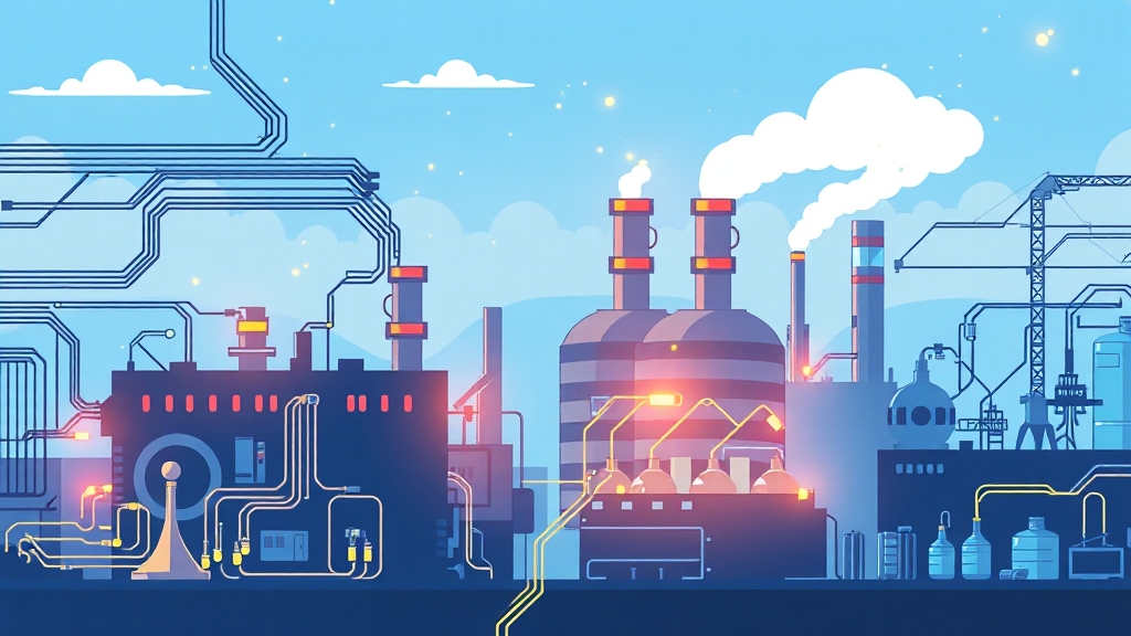 켐트로닉스, 어떤 회사일까? (illustration 스타일)