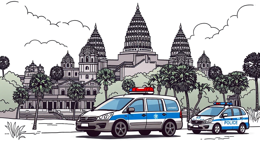 비상 상황 발생 시 대처 방법 (illustration 스타일)