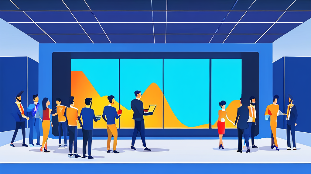 시장 변화에 대한 전망과 투자 유의사항 (cartoon 스타일)