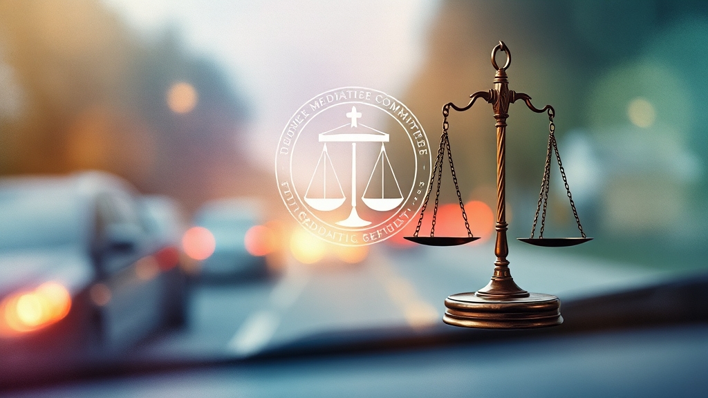 교통사고, 적극적인 대처가 중요 (watercolor 스타일)