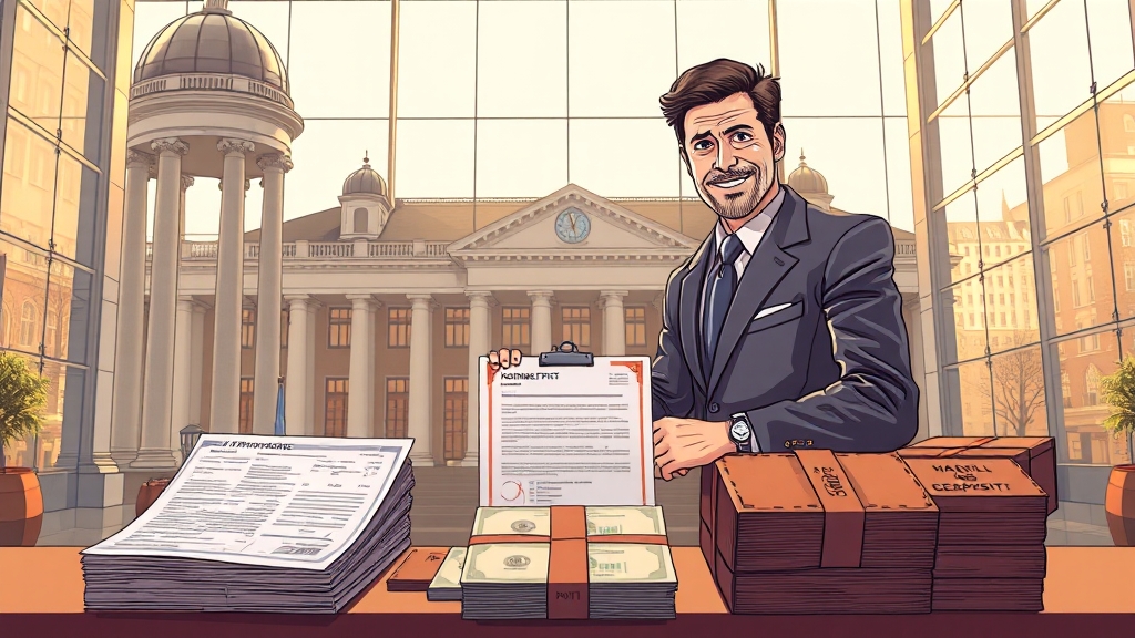 확정일자와 전월세 신고, 무슨 관계? (illustration 스타일)