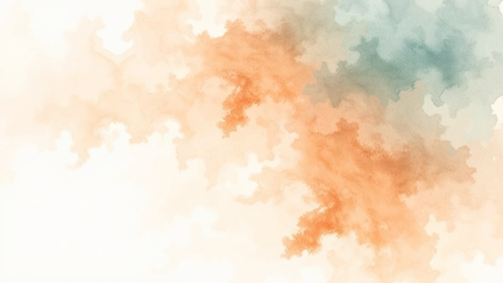 누잠 토퍼 관리 및 보관 방법 (watercolor 스타일) (재시도)